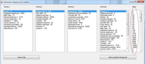 Sirius Bio resonantie software met biofeedback - Afbeelding 7